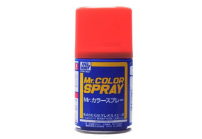 Аерозольна фарба Clear Red / Прозорий червоний Mr.Color Spray (100ml) S47