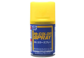 Аерозольна фарба Clear Yellow / Прозорий жовтий Mr.Color Spray (100ml) S48