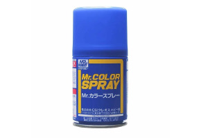 Аерозольна фарба Bright Blue / Яскравий Блакитний Mr.Color Spray (100 ml) S65