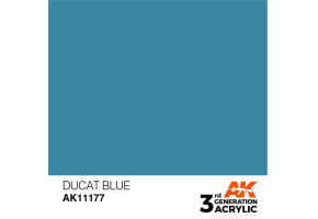 Acrylic paint DUCAT BLUE – STANDARD / BLUE AK-interactive AK11177