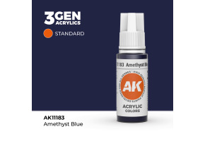 Акрилова фарба AMETHYST BLUE STANDARD - АМЕТИСТОВИЙ СИНІЙ  / INK АК-Interactive AK11183
