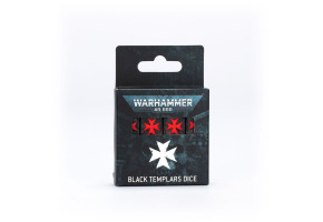 Ігрові куби WARHAMMER 40000: BLACK TEMPLARS DICE