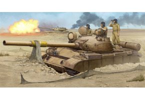Збірна модель 1/35 танк Т-62 мод.1962 р. (регулярна армія Іраку) Trumpeter 01548