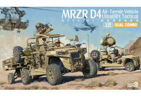Збірна модель 1/35 Надлегкий тактичний всюдихід MRZR D4 (Dual Combo Set) Magic Factory 2005