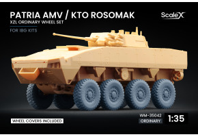 Набір коліс XZL+ для Patria AMV / KTO Rosomak від IBG ScaleX WM-35042