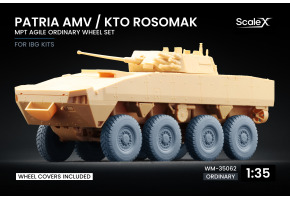 Набір коліс MPT Agile для Patria AMV / KTO Rosomak від IBG ScaleX WM-35062