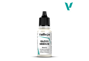 Рідина Gloss medium для підвищення блиску Vallejo VAL 70470