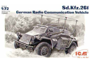 Модель немецкого бронеавтомобиля радиосвязи Sd.Kfz.261