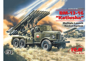 Збірна модель 1/72 РСЗВ БМ-13-16 «Катюша» ICM 72571