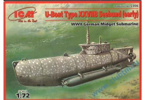U-Boat Type XXVIIB “Seehund” (early) WWII German Midget Submarine