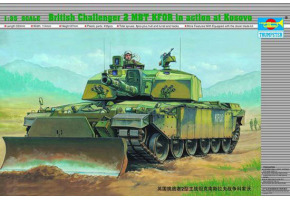 Збірна модель 1/35 Британський танк Challenger  II KFOR Trumpeter 00345