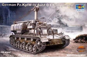 Scale model 1/35 German tank Pz.Kpfw IV Ausf D/E "Chassis" Trumpeter 00362