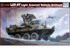 Scale model 1/35 USMC LAV-AT Light Armored Vehicle Antitank Trumpeter 00372