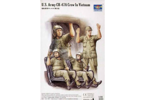 Збірна модель фігур екіпаж армії США CH-47 у В'єтнамі