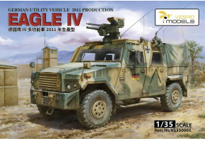 Збірна модель 1/35 Німецький автомобіль Eagle IV (2011) Vespid Models VS350001