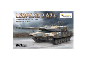 Збірна модель 1/72 Танк Леопард 2A7+ Vespid Models VS720015