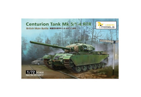 Збірна модель 1/72 Британський танк Centurion Mk.5/1-4.RTR Vespid Models VS720017