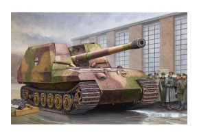 Збірна модель 1/35 Німецька САУ Geschützwagen Tiger für 17cm K72 Trumpeter 00378