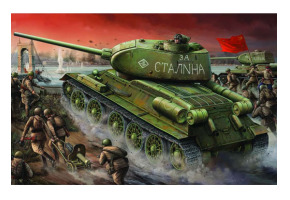 Збірна модель Радянського танка T-34/85 1944 випуску
