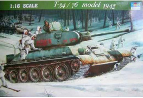 Збірна модель Т-34/76 зразка 1942р.