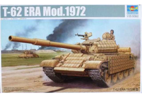 Збірна модель 1/35 Радянський основний бойовий танк T-62 ERA Mod.1972 Trumpeter 01549