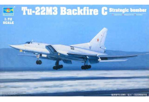 Збірна модель стратегічного бомбардувальника Ту-22М3 Backfire C