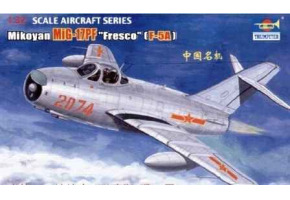 Scale model 1/32 Aircraft Mikoyan MiG-17PF "Fresco" (F-5A)  Trumpeter 02206