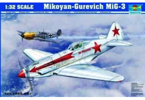 Збірна модель літака МіГ-3 Мікоян-Гуревич