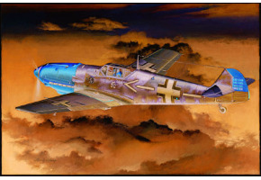 Збірна модель 1/32 Літак Messerschmitt Bf 109E-4 Trumpeter 02289