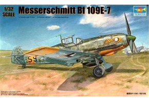 Scale model 1/32 Messerschmitt Bf 109E-7 Trumpeter 02291