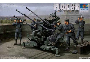 Збірна модель FLAK 38 (Німецькі 2,0 см зенітні гармати)