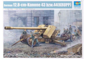 Збірна модель німецької 128-мм протитанкової гармати Pak44 (Krupp)