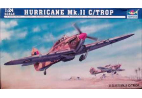 Збірна модель британського літака "Hurricane" MK.II C/TROP