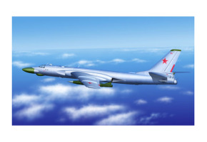 Збірна модель 1/144 Бомбардувальник Ту-16К-10 Badger C Trumpeter 03908