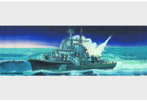 Збірна модель 1/350 Ракетний есмінець проекту «Сучасний» 956Е Трумпетер 04515