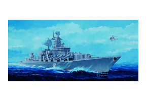 Збірна модель крейсера "москва"