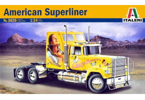 Сборная модель 1/24 грузовой автомобиль / тягач American Superliner Italeri 3820