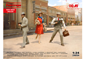Збірна модель 1/24 Фігури Гангстери ICM 24054