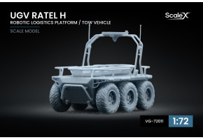 Scale model 1/72 Ground drone "Ratel H" (logistics) ScaleX VG-72011