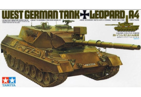 Scale model 1/35 West German Tank Leopard A4 Tamiya 35112