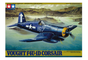 Scale model 1/48 Airplane Vought F4U-1D Corsair Tamiya 61061
