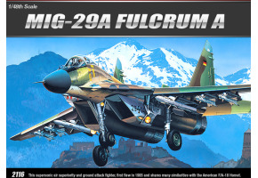 Збірна модель 1/48 Винищувач МіГ-29А Fulcrum А Academy 12263