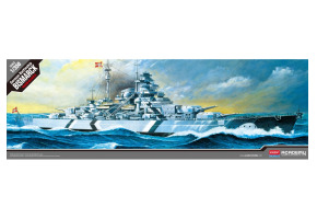 Збірна модель 1/350 Корабель Bismarck Academy 14109