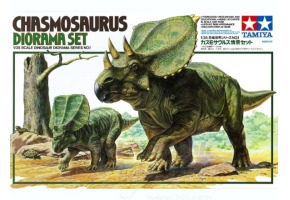 Scale model 1/35 Diorama "Chasmosaurus" (series No. 1) Tamiya 60101