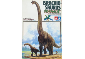 Scale model 1/35 Diorama "Brachiosaurus" Tamiya 60106