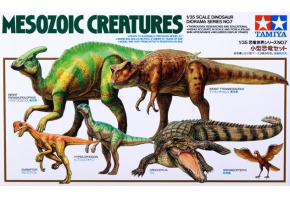 Scale model 1/35 Diorama "Mesozoic Creatures" Tamiya 60107