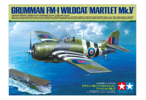 Scale model 1/48 Grumman FM-1 Wildcat/Martlet Mk. V Tamiya 61126
