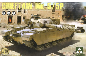 Збірна модель 1/35 Британський танк Chieftain Mk.5/5P ( 2 в 1 ) Takom 2027