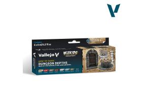 Набір фарб Глибини підземель Vallejo VAL 80251
