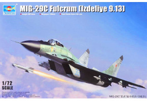 Збірна модель винищувача МІГ-29С Fulcrum (Izdeliye 9.13)
